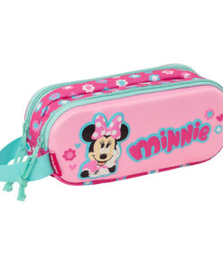 Portatodo Doble 3D Minnie Mouse