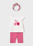 Conjunto Leggings Capri Y Diadema
