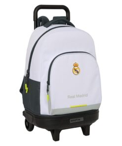 Mochila Gde. C/ruedas Compact Extraible Real Madrid Equip. 25/26