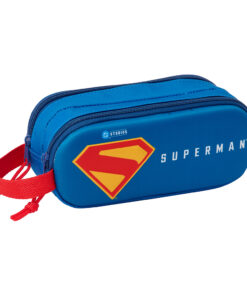 Portatodo Doble 3d Superman