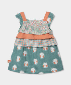 Vestido Punto Estampado  De BÉbe