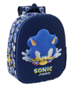 Mochila 3d Sonic "city"