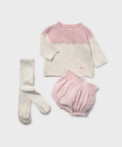 Conjunto short 3 piezas New Born Mayoral