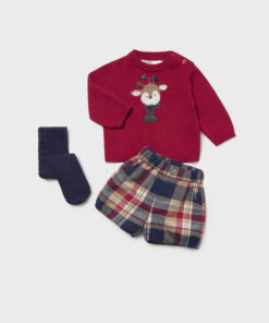 Conjunto pantalón corto leotardos New Born Mayoral