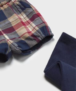 Conjunto pantalón corto leotardos New Born Mayoral - Imagen 3