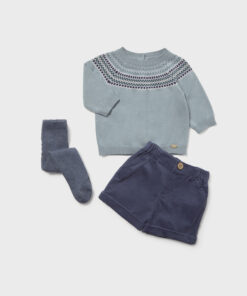 Conjunto pantalón corto leotardos New Born Mayoral