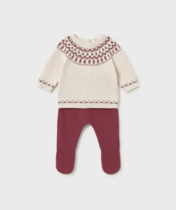 Conjunto polaina tricot New Born Mayoral - Imagen 3