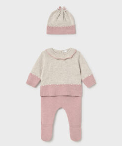 Conjunto polainas gorro New Born Mayoral - Imagen 2