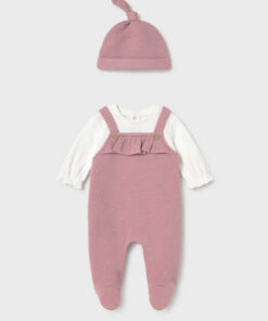 Pelele peto jacquard New Born Mayoral - Imagen 2