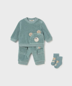 Chandal 2 piezas punto pana New Born Mayoral - Imagen 2
