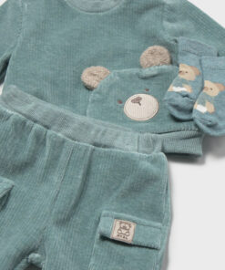 Chandal 2 piezas punto pana New Born Mayoral - Imagen 4