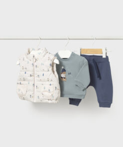 Chandal 3 piezas con chaleco New Born Mayoral - Imagen 2