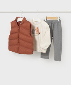 Conjunto pantalón pullover y chaleco Mayoral bebé niño - Imagen 2