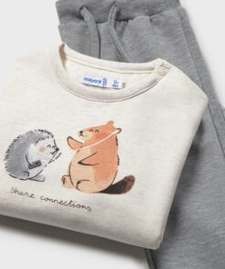 Conjunto pantalón pullover y chaleco Mayoral bebé niño - Imagen 5