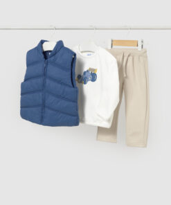 Conjunto pantalón pullover y chaleco Mayoral bebé niño - Imagen 6