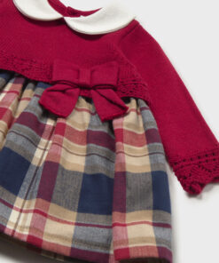 Vestido tricot combinado New Born Mayoral - Imagen 4