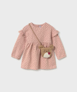 Vestido con bolso Mayoral bebé niña - Imagen 5