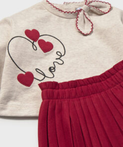 Conjunto falda con pullover Mayoral bebé niña - Imagen 3