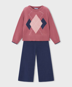 Conjunto pantalón largo tricot Mayoral infantil niña - Imagen 2