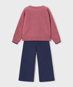 Conjunto pantalón largo tricot Mayoral infantil niña - Imagen 4