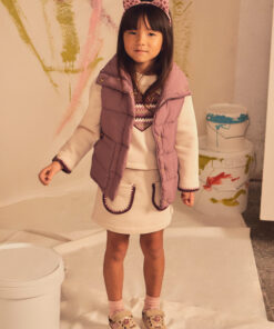 Conjunto falda felpa Mayoral infantil niña