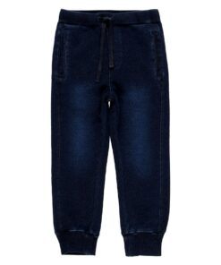 Pantalón básico felpa denim Bóboli bebé e infantil