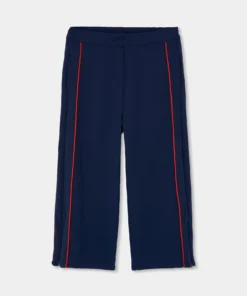 Pantalón punto roma chica Bóboli cintura ajustable