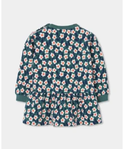 Vestido felpa flores Bóboli bebé e infantil - Imagen 2