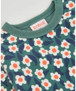 Vestido felpa flores Bóboli bebé e infantil - Imagen 3