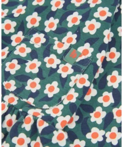 Vestido felpa flores Bóboli bebé e infantil - Imagen 4